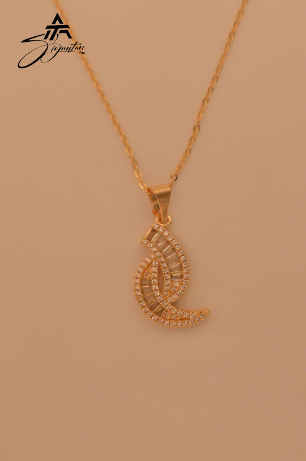 Elegant Crystal Zircon Pendant Set - Image 2