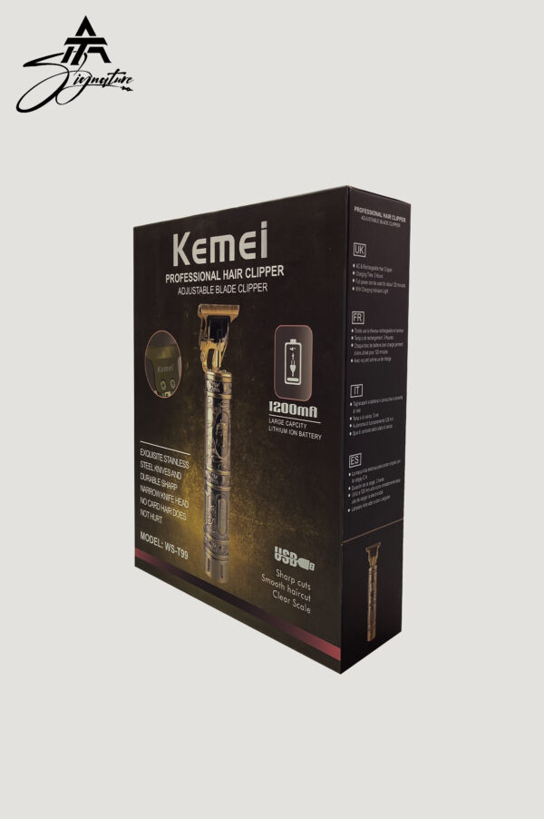 Kemei Professional Hair Clipper - Model WS-T99 - Image 2