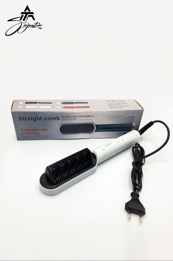 2-in-1 Professional Hair Straightener Comb - Model FH 909 - Image 2