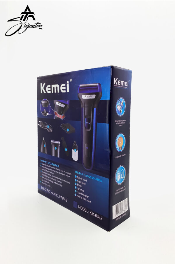 Kemei 3-in-1 Electric Hair Clippers - Model KM-6332 - Image 2