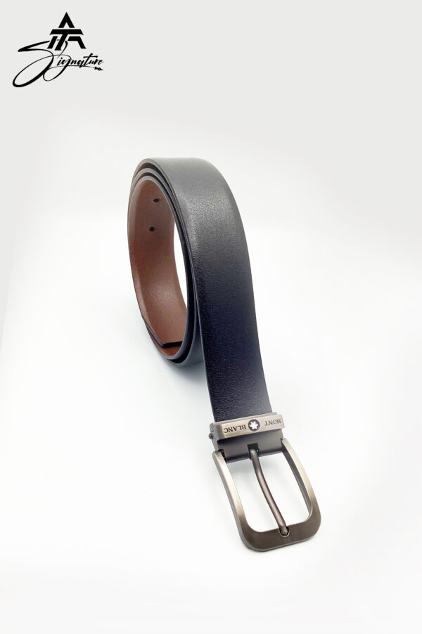 Mont Blanc Premium Imported Leather Belt – Exclusive Edition by AT Signature - Image 4