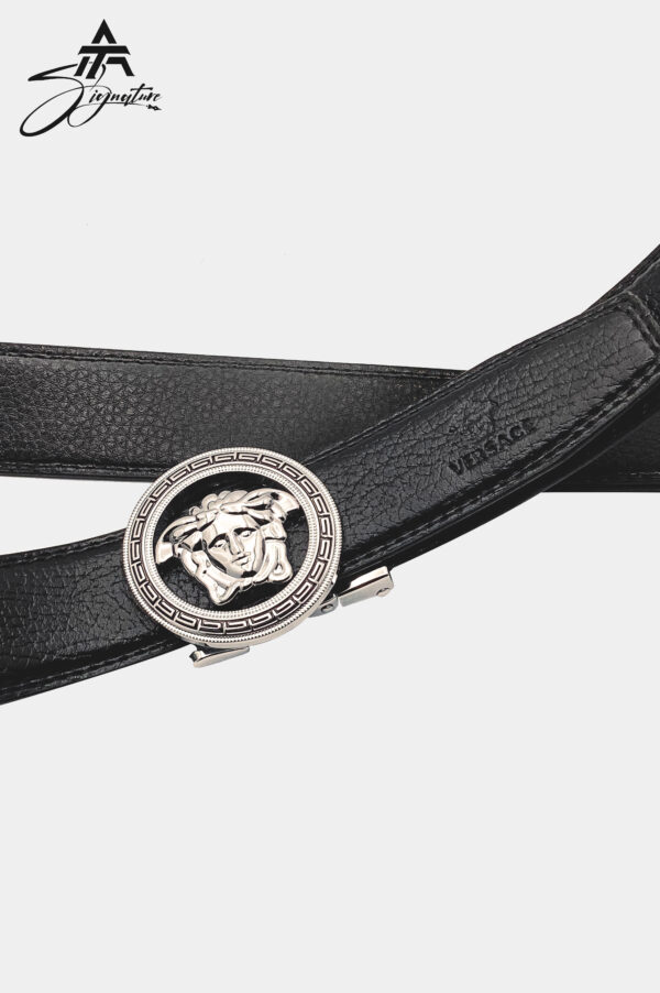 Versace Premium Imported Leather Belt – Exclusive Edition by AT Signature - Image 2