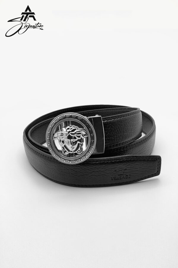 Versace Premium Imported Leather Belt – Exclusive Edition by AT Signature - Image 3